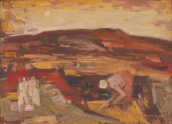 Mária Medvecká – Vykopávanie zemiakov 