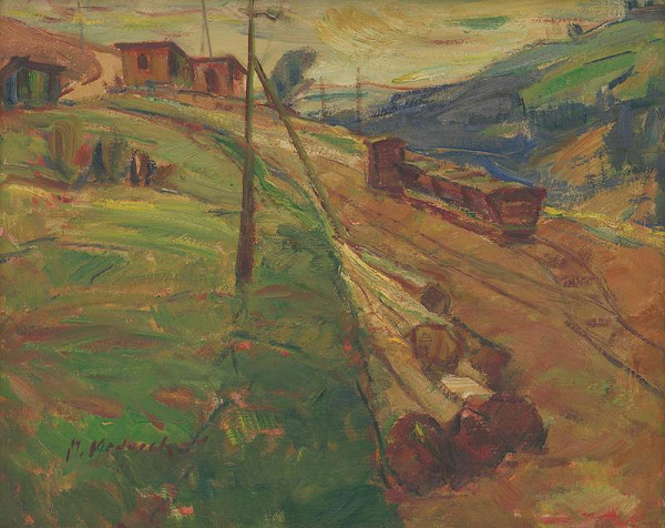 Mária Medvecká – Zo stavby Oravskej priehrady 