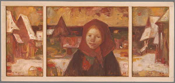 Mária Medvecká – Zima na Orave-triptych 