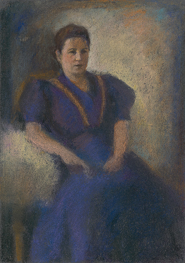 Janko Alexy – Žena vo fialovom 