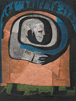 Viliam Pirchala – Objatie, Bez zbytočných slov /obojstranný grafický štočok/ 