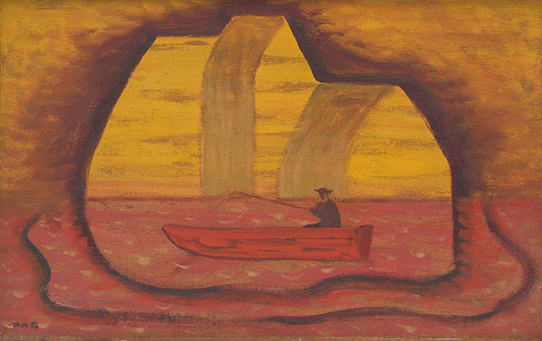 Miloš Alexander Bazovský – Rybár 