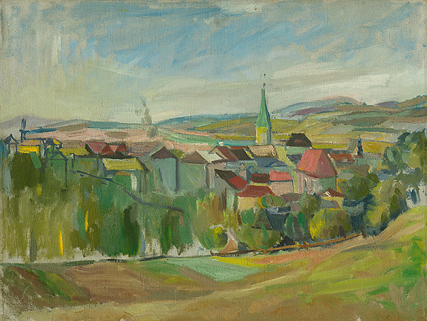 Matilda Čechová – Krajina s mestom 