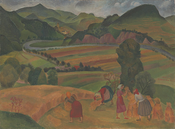 Běla Kolčáková – Pohľad na Širokú 