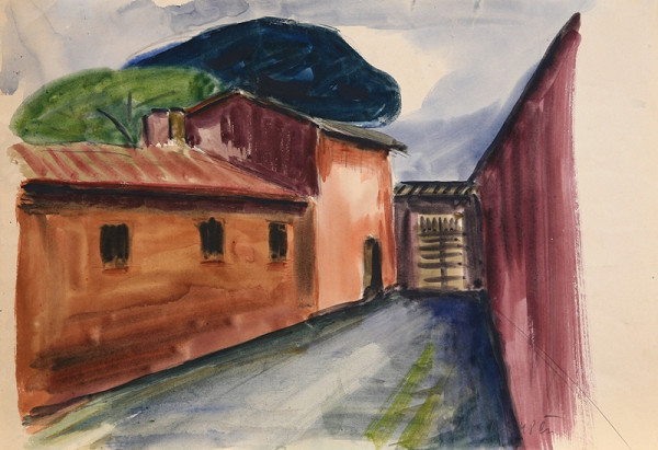 Matilda Čechová – Ulička - Rím 