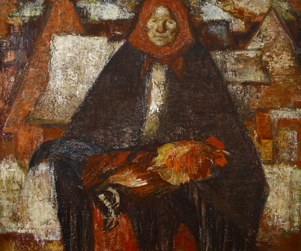 Mária Medvecká – Žena s kohútom 