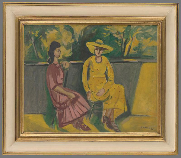 Eugen Nevan – Ženy na terase 