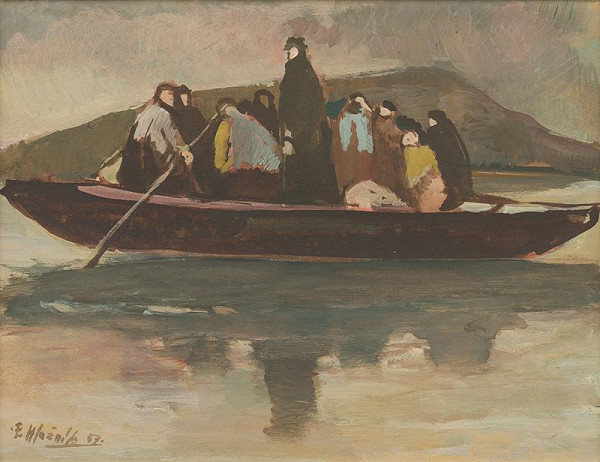 Ferdinand Hložník – Cez Váh 