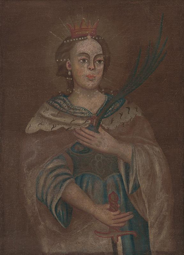 Neznámy autor – Sv.Katarína Alexandrijská 