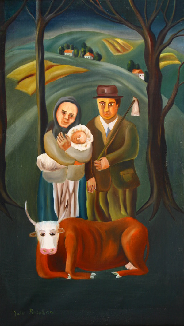 Július Považan – Chudobná rodina 