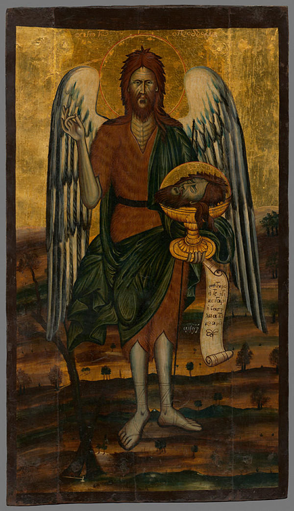 Neznámy autor – Ján Predchodca (Krstitel) 