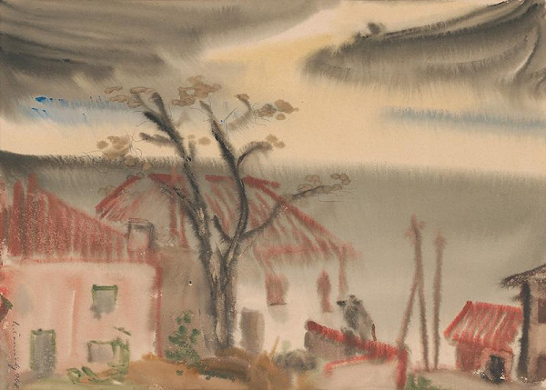 Ladislav Čemický – Domy pri Čiernom mori 