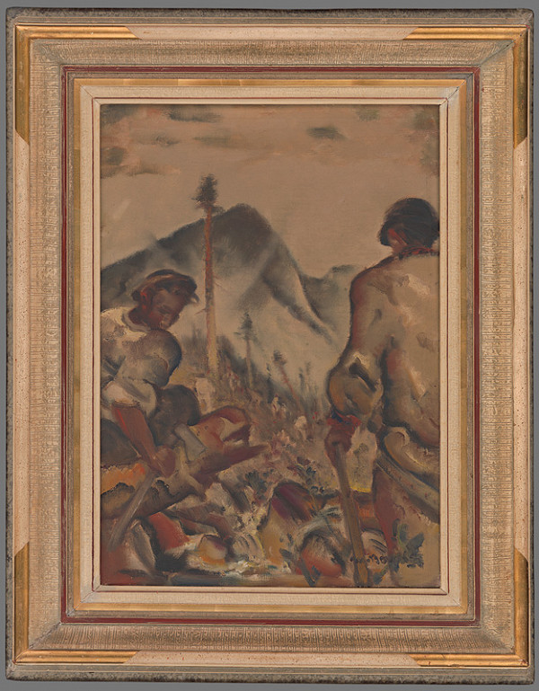 Martin Benka – Drevári pod Ďumbierom 