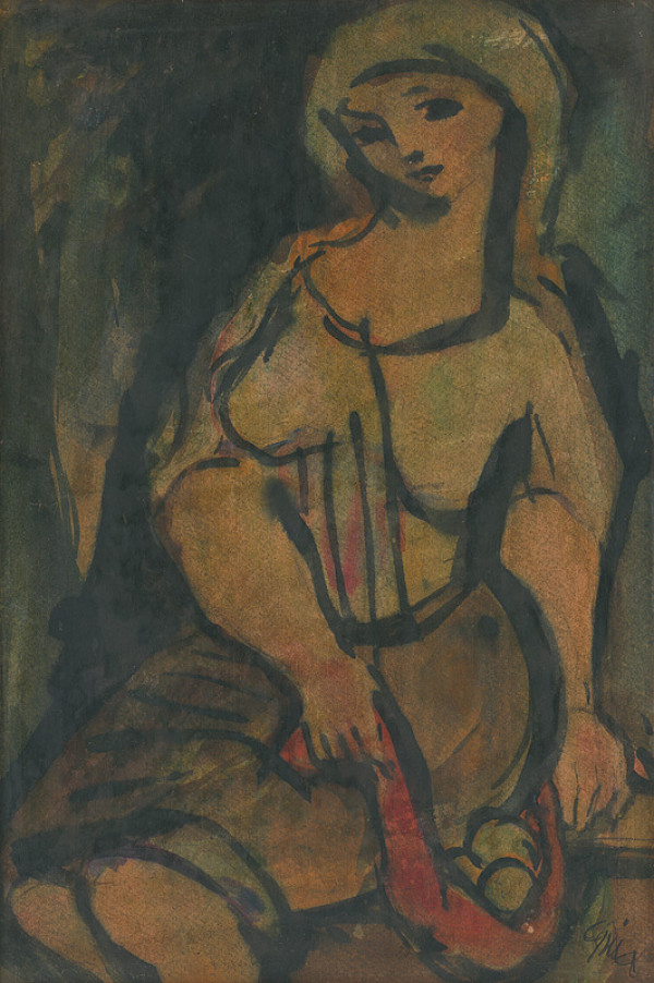 Štefan Cpin – Žena s ovocím 