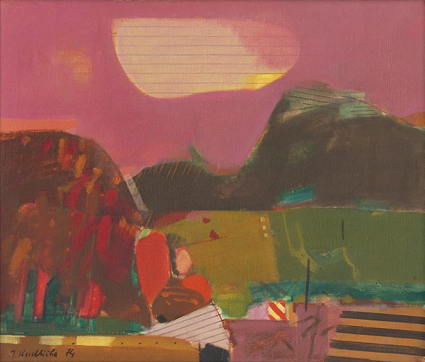 Ján Kudlička – Krajina od Jesenovej 