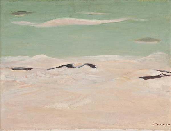 Dezider Milly – Zasnežená krajina I. 