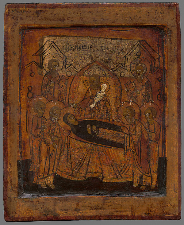 Neznámy autor – Zosnutie bohorodičky 