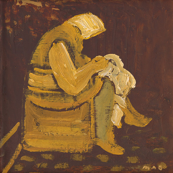 Miloš Alexander Bazovský – Vyšívačka 