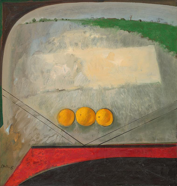 Stanislav Balko – Zátišie s tromi pomarančmi 