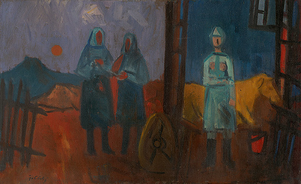 Ján Želibský – Večer na dedine 