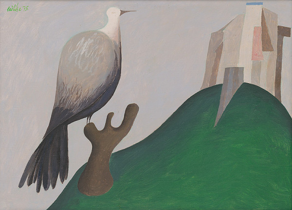 Milan Paštéka – Krajina s vtákom 