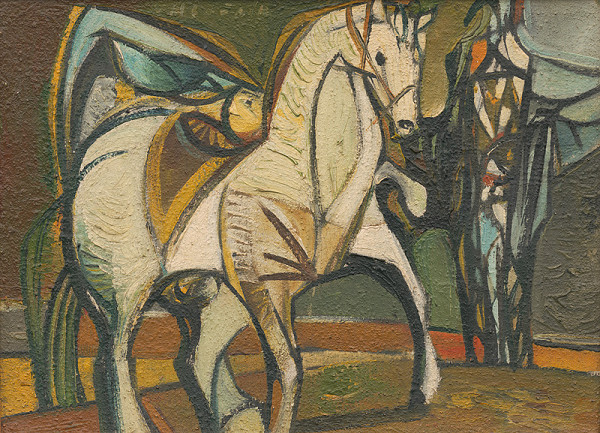 Vincent Hložník – Krasojazdkyňa s pierotom 