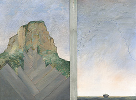 Jozef Dorica – Premeny hory-diptych 