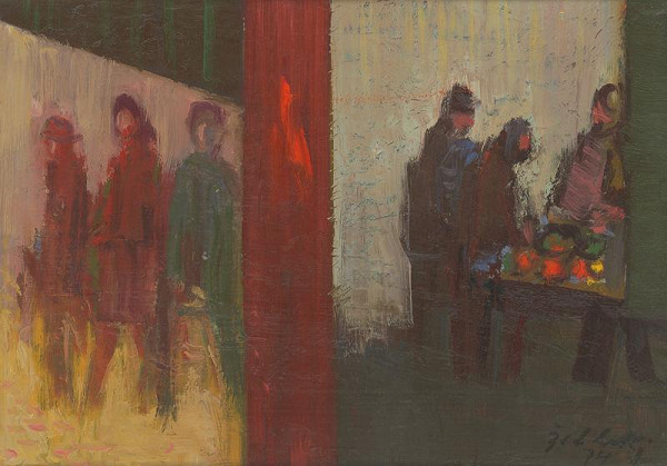 Ján Želibský – Na trhu 