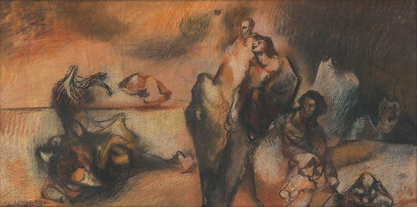 Vincent Hložník – Vojnový motív II 