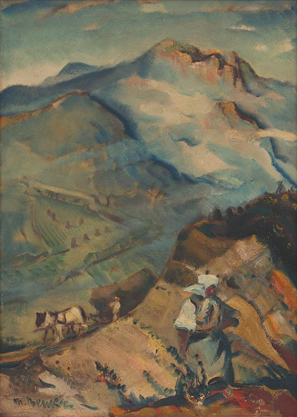 Martin Benka – Motív z Oravy 