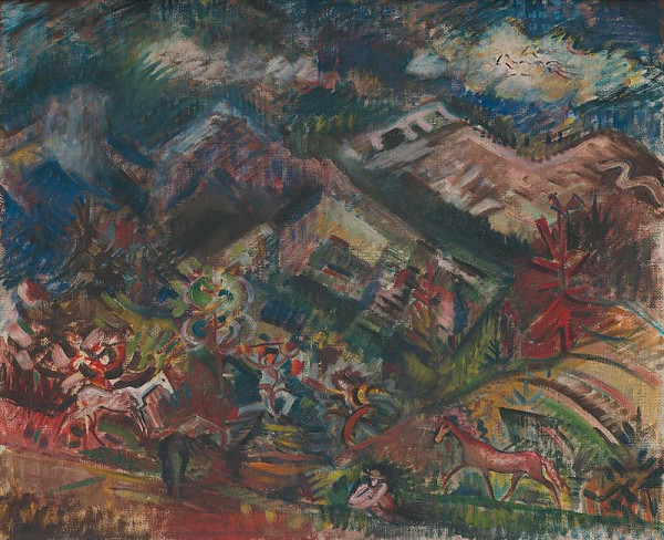 Arnold Peter Weisz-Kubínčan – Pastieri koní 