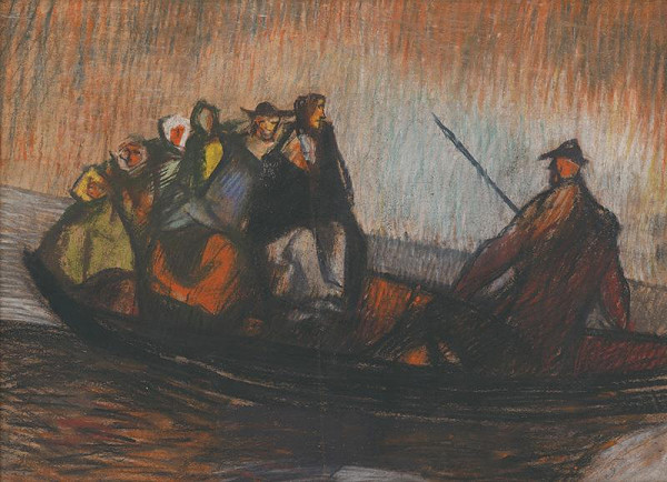 Vincent Hložník – V člne 