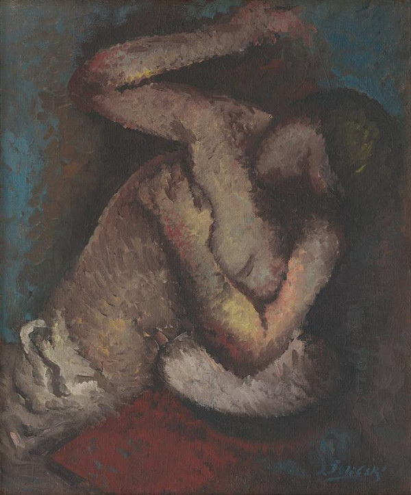 Ján Želibský – Umývajúca sa 