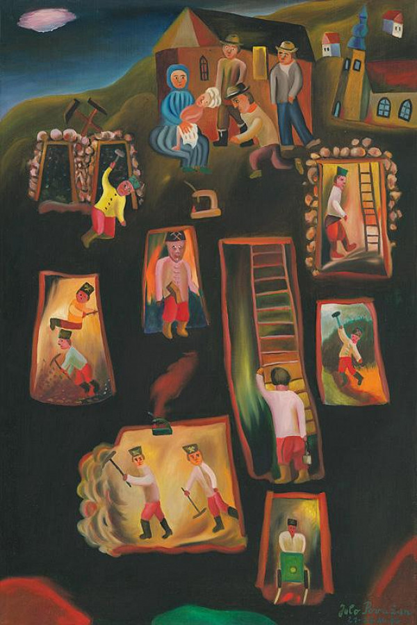 Július Považan – Život baníkov 