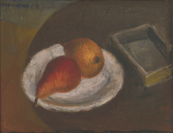 Ján Mudroch – Zátišie s dvomi hruškami 