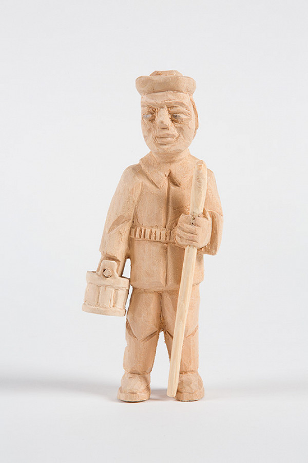 Jozef Medvecký Beňo – Pastier s palicou a čútorou 