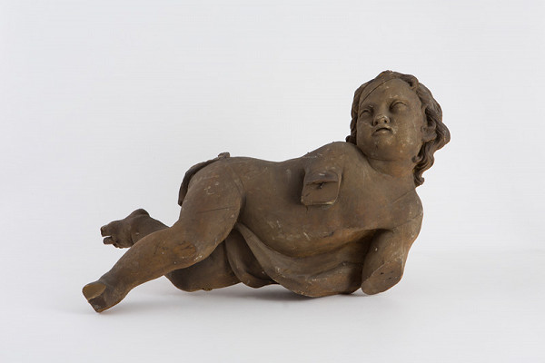 Slovenský rezbár z 2. polovice 18. storočia – Fragment anjela 