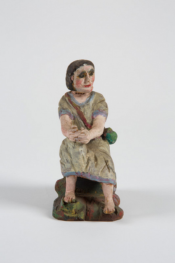 Ján Mazalán – Sediaca žena 