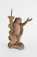 Slovenský rezbár z 2. polovice 18. storočia – Anjel - svietnik 