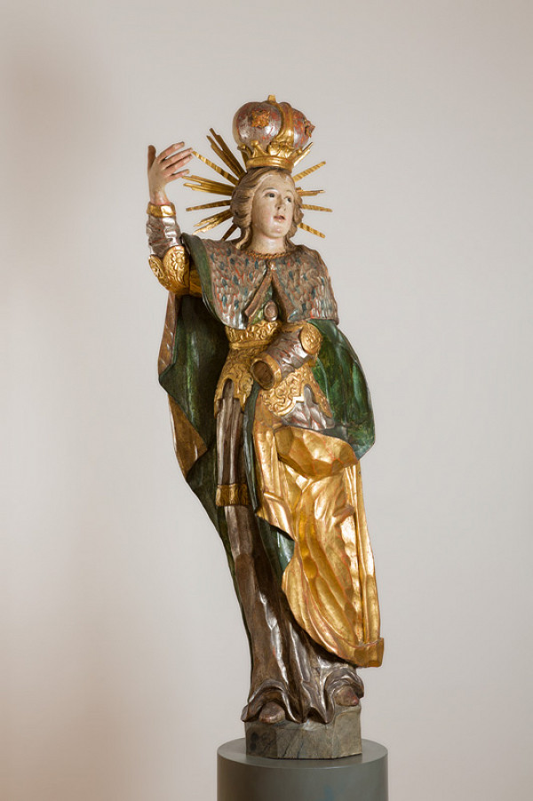 Slovenský rezbár z 2. polovice 18. storočia – Sv. Helena 