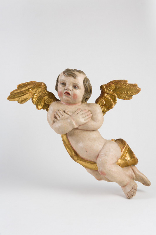 Slovenský rezbár z 2. polovice 18. storočia – Anjel 