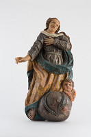 Slovenský rezbár z 2. polovice 18. storočia – Panna Mária 