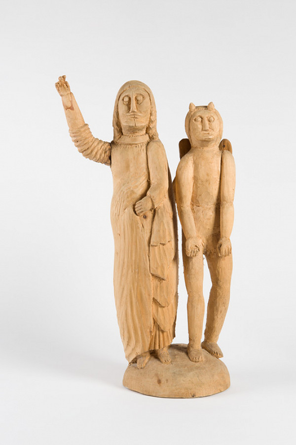 Štefan Siváň st. – Čert a žena 