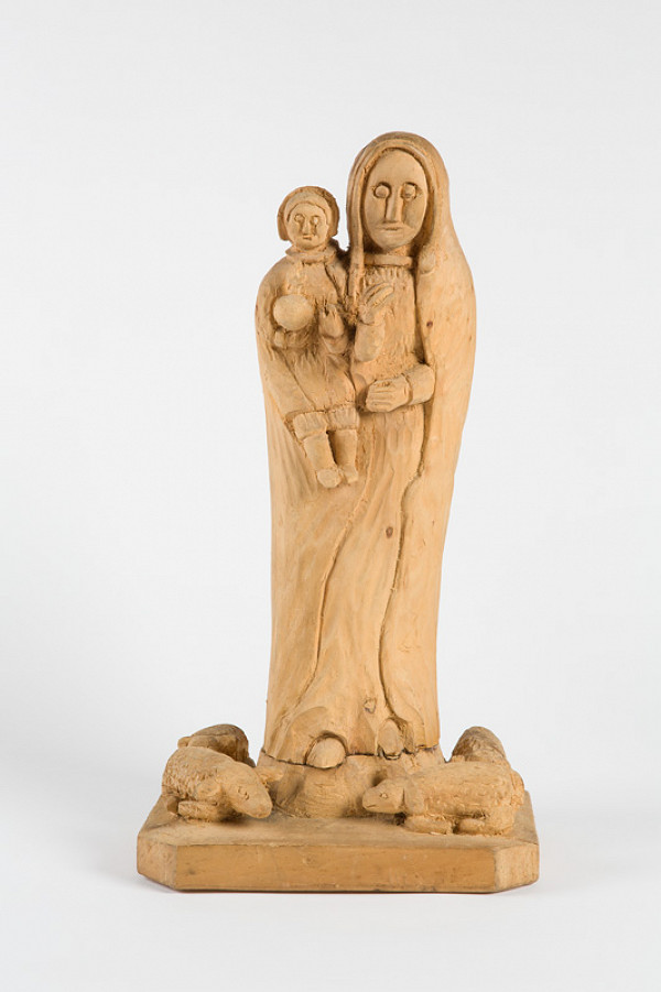 Štefan Siváň st. – Madona s ovečkami 