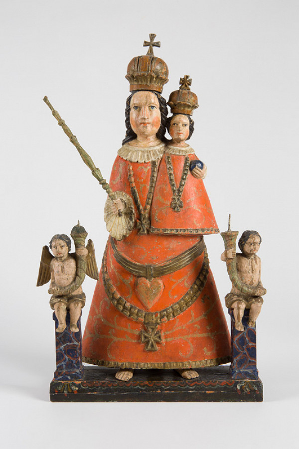 Neznámy autor – Madona s anjelmi 