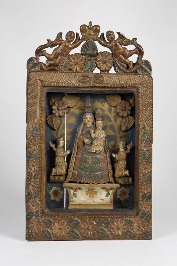 Neznámy autor – Madona s anjelmi 