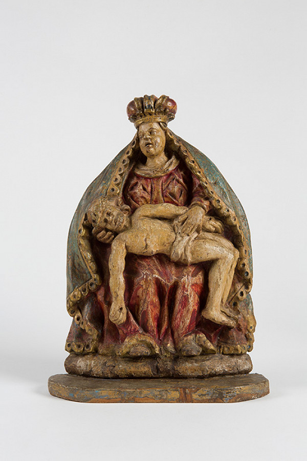 Neznámy autor – Pieta s rozvinutým plášťom 