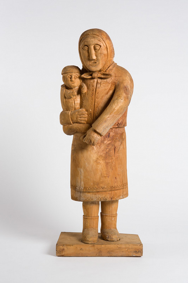 Štefan Siváň st. – Žena s dieťaťom /cigánka/ 