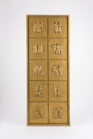 Rudolf Pribiš – 1. skica k dverám Pamätníka sovietskej armády na Slavíne 