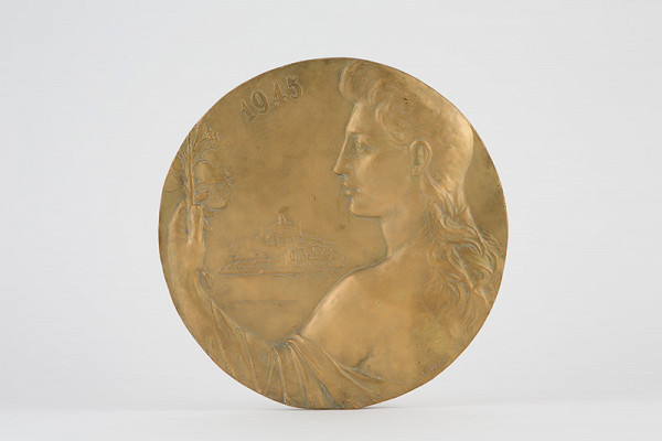 Rudolf Pribiš – Štúdia medaily Bratislavy 